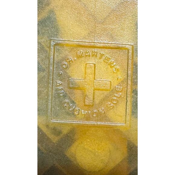 Dr. Martens Airwair AW004 Patent Leather Black Boots side zipper Kids size 12 - Picture 14 of 14